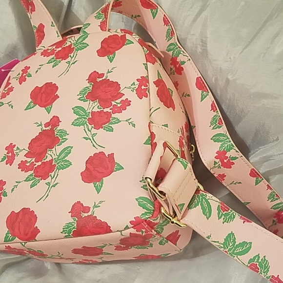 Betsey Johnson mini backpack NWT BLUSHPINK - Picture 3 of 6